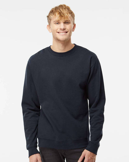 Independent Trading Co Unisex Midweight Crewneck Sweatshirt