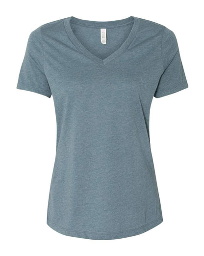Bella+Canvas Women’s Heather CVC V-Neck Tee