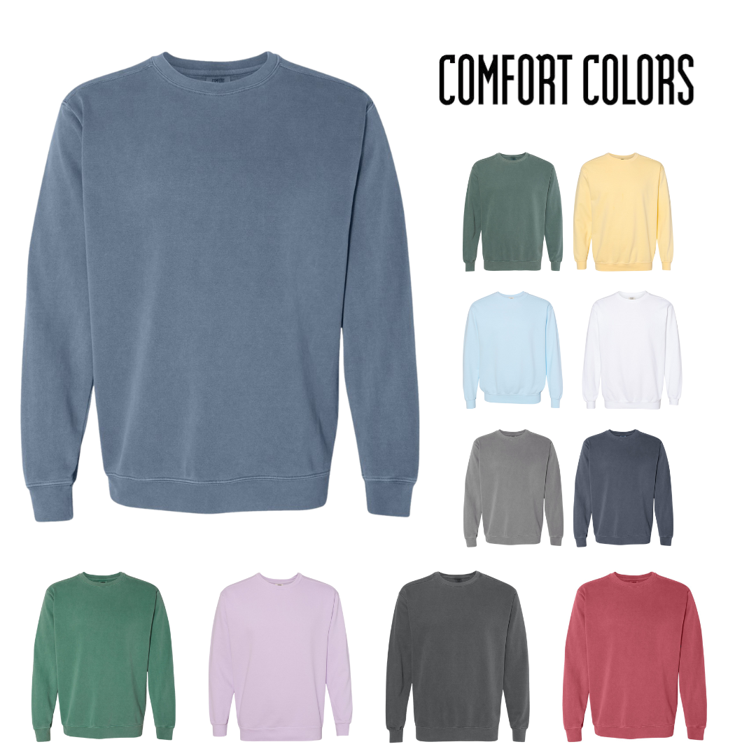 Comfort Colors Ring-Spun Cotton Blank Sweatshirt