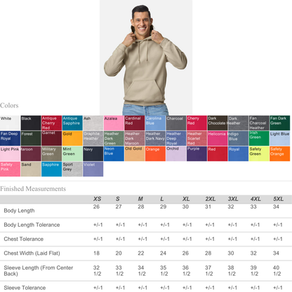 Gildan 18500 Heavy Blend Hoodie Wholesale Blank