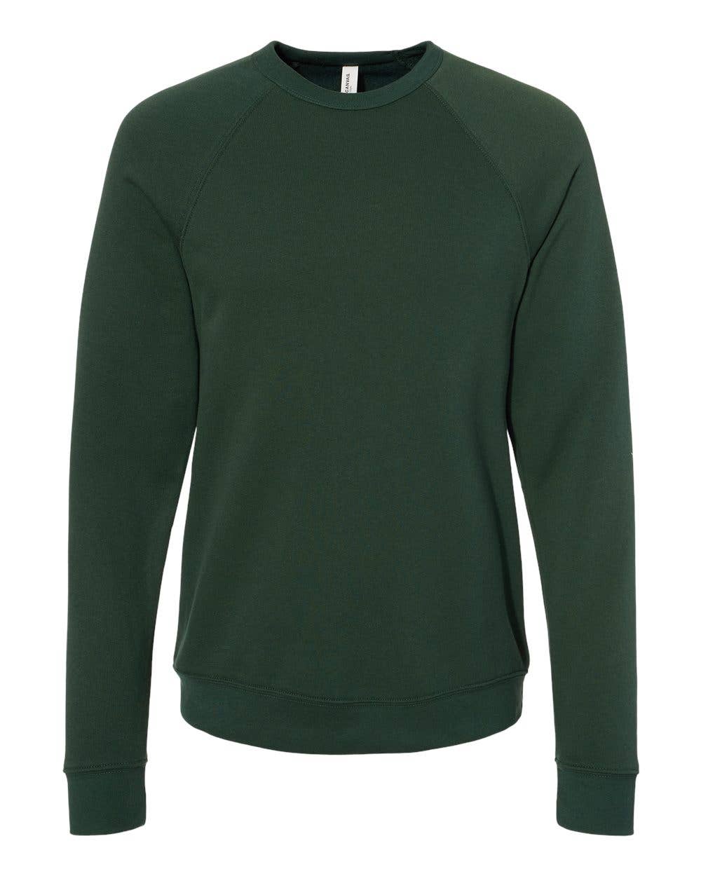 Bella+Canvas 3901 Unisex Sponge Fleece Crewneck