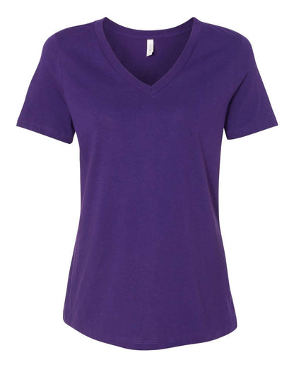 BELLA + CANVAS Women’s Relaxed V-Neck Tee – Lightweight Tee