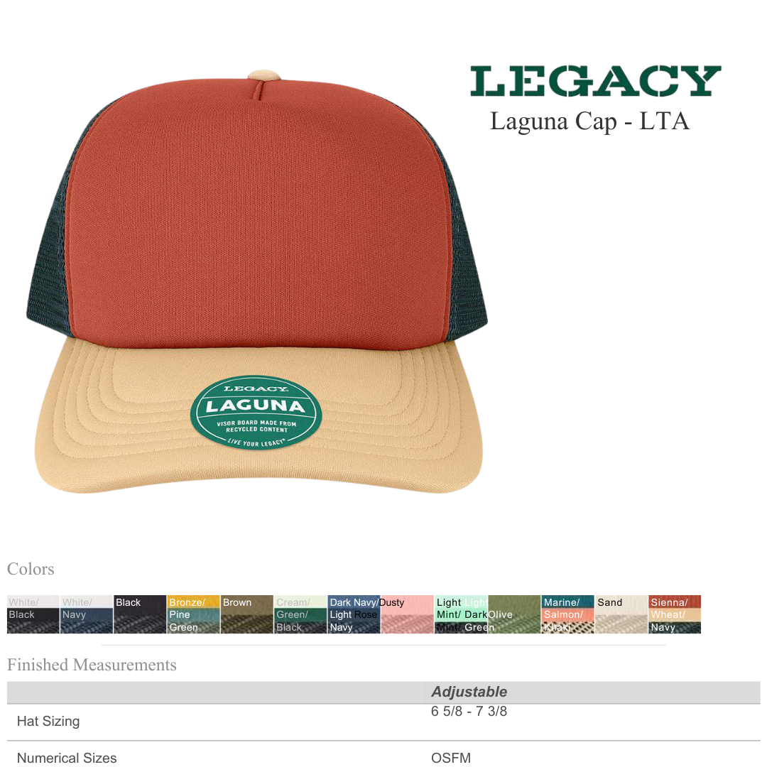 Legacy LTA Laguna Cap | Unstructured Snapback Hat