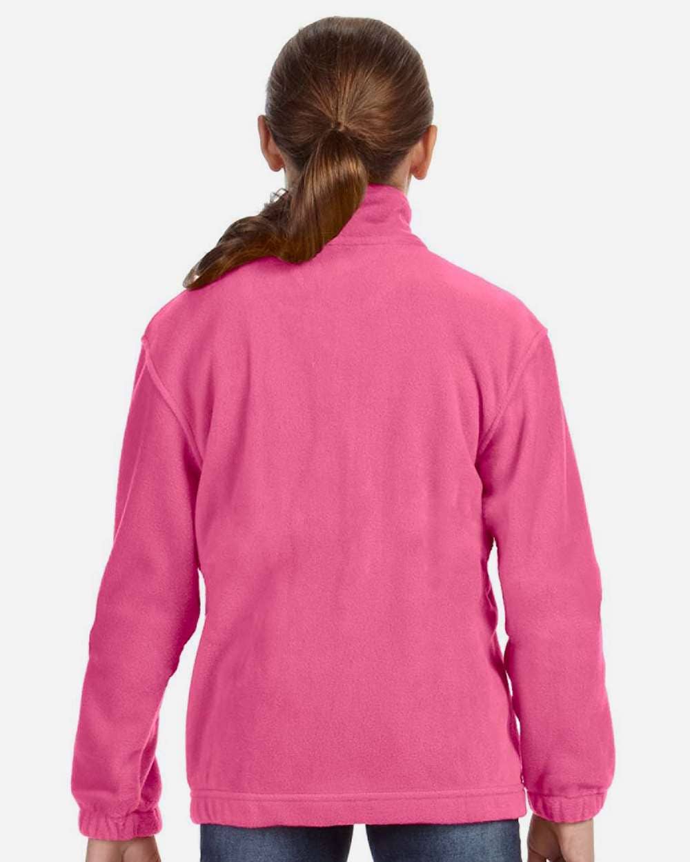 Youth Full-Zip Fleece Jacket | Soft Warm & Comfortable
