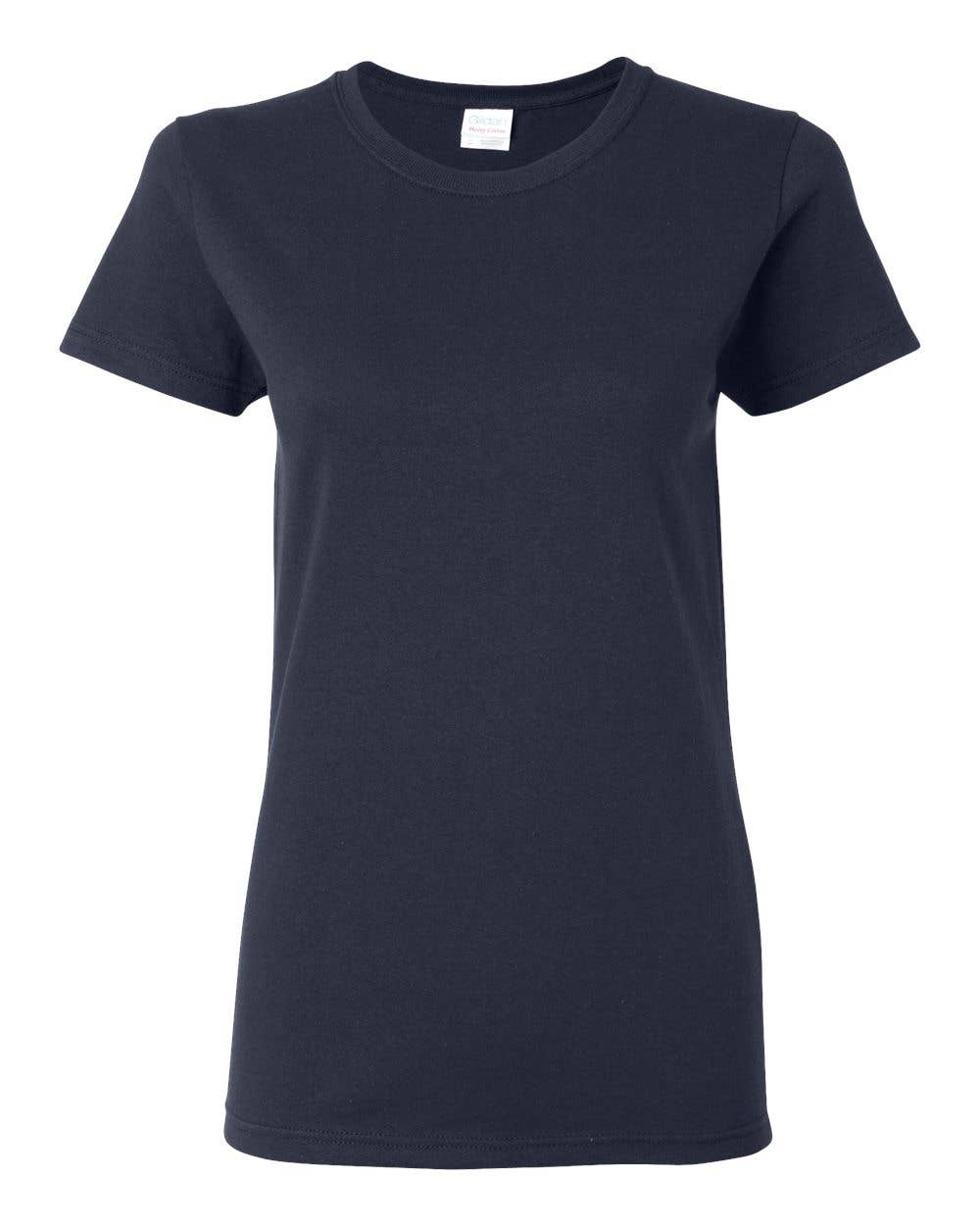 Women’s Heavy Cotton Tee | Gildan 5000L Soft Feel