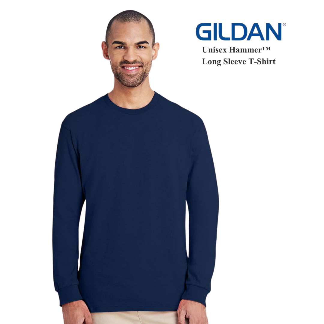 Gildan Premium Heavyweight Long Sleeve Cotton T-Shirt