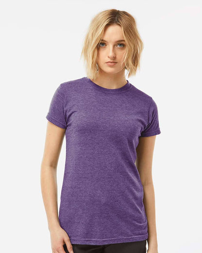 Tultex Women’s 240 Poly-Cotton T-Shirt | Soft Slim Everyday