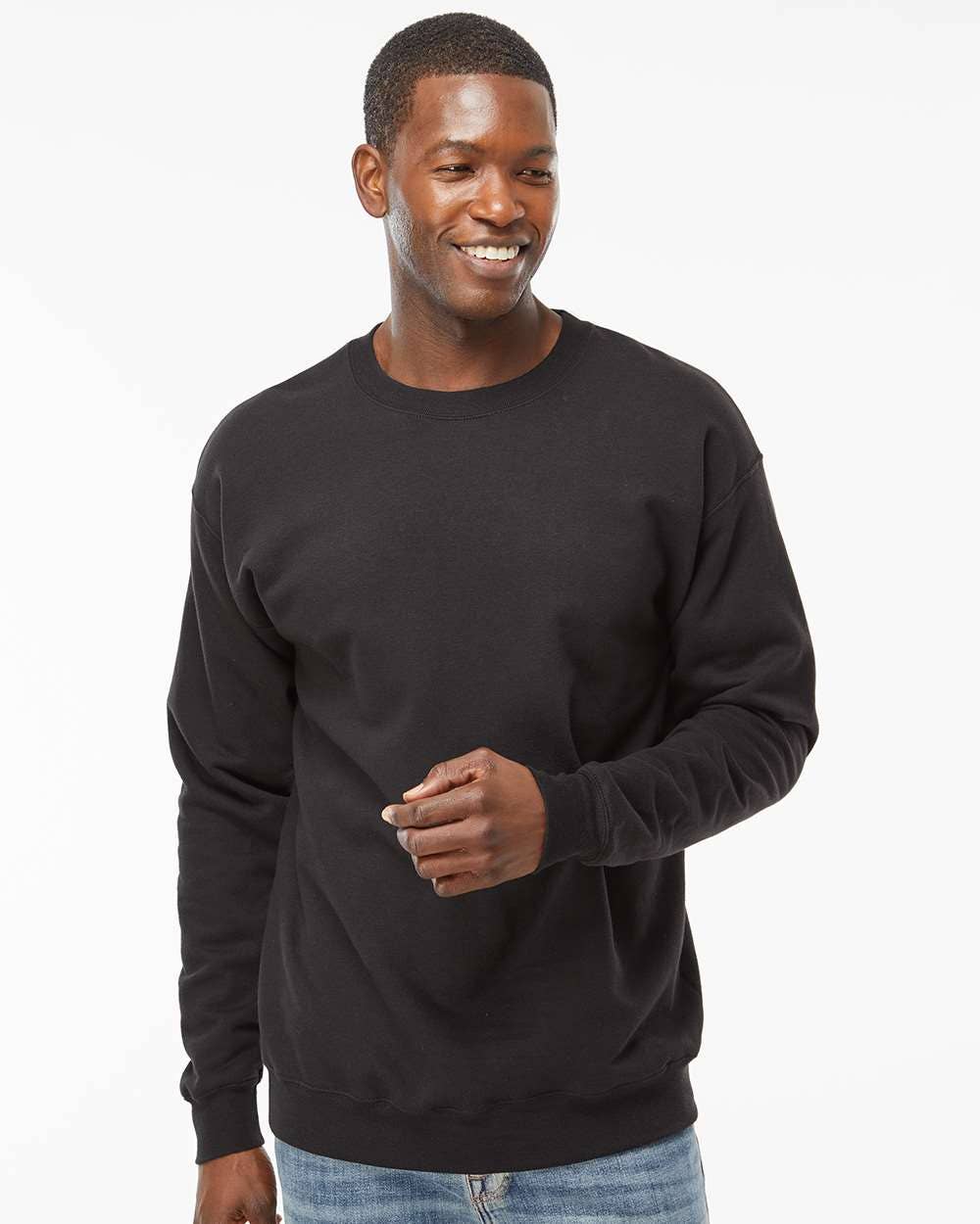 Hanes Fleece Crewneck Sweatshirt – Soft Cotton Midweight