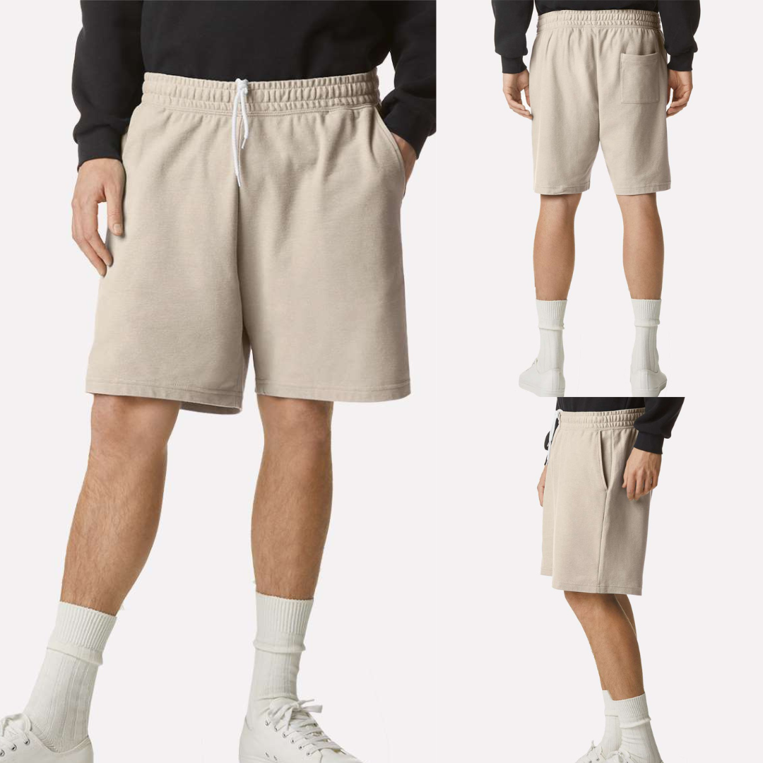 American Apparel Piqué Cotton Gym Shorts | Relaxed Fit