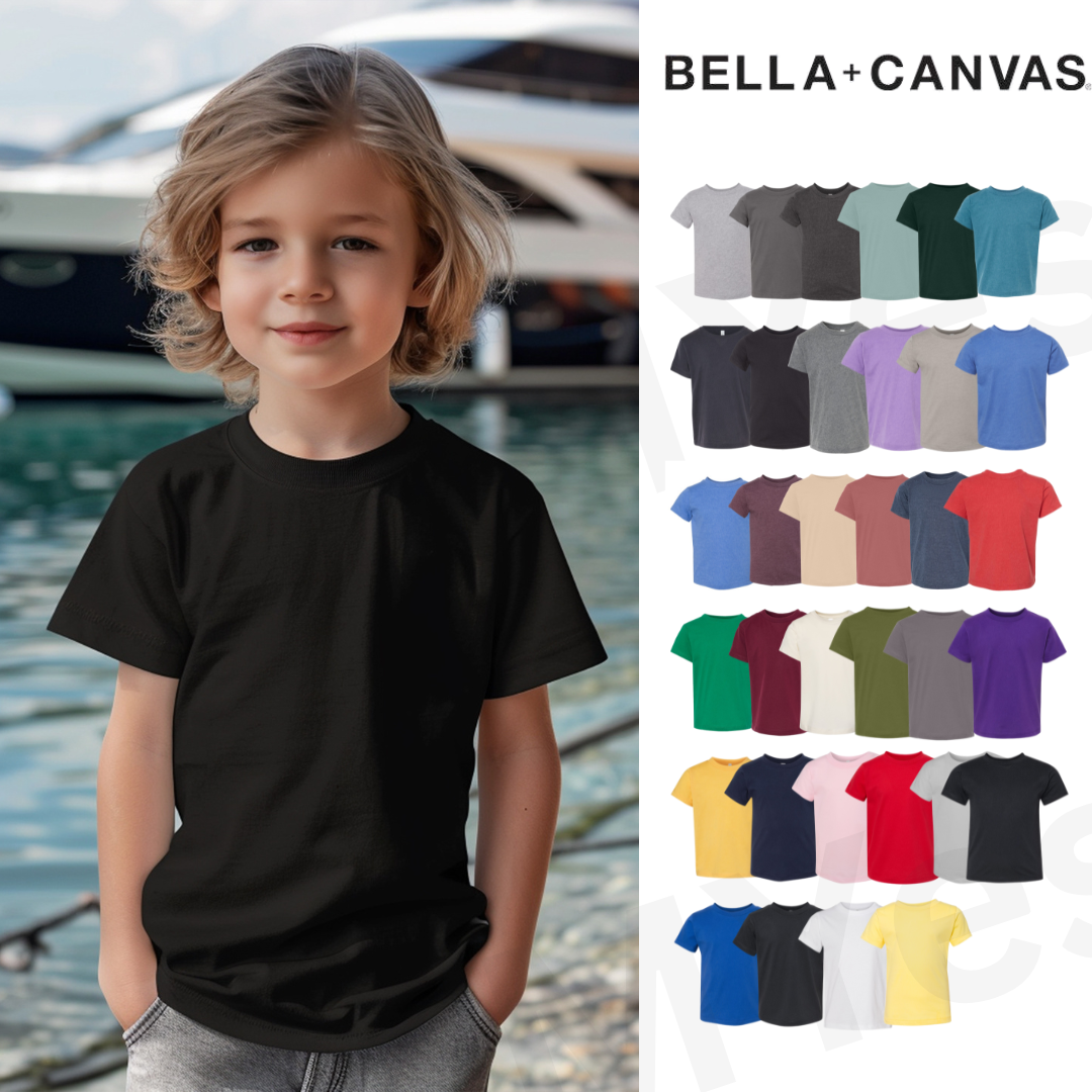 Bella + Canvas Kids Tee – Premium Airlume Cotton