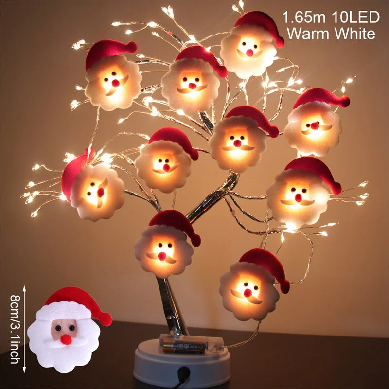 10LED Snowman String Lights - TheWorldOfMYes