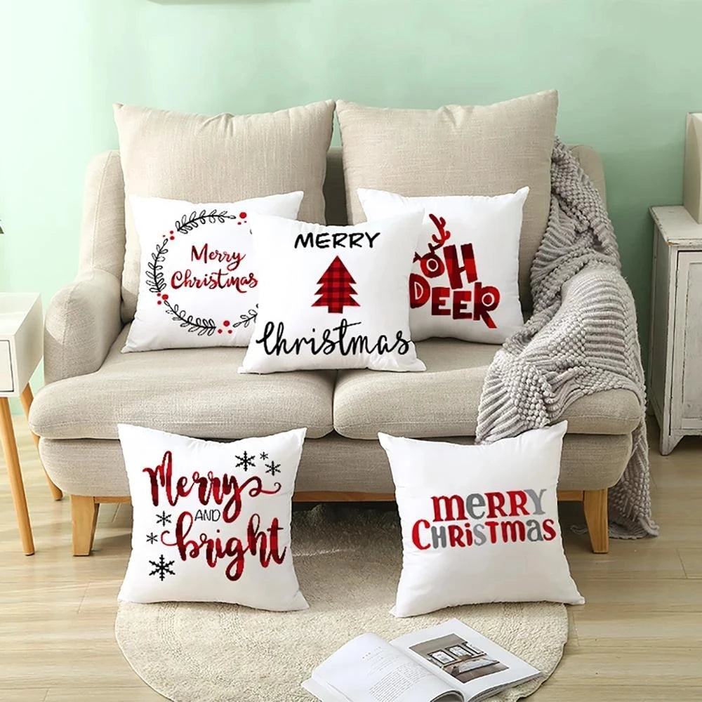 45cm Christmas Cushion Cover - TheWorldOfMYes