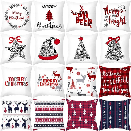 45cm Christmas Cushion Cover - TheWorldOfMYes