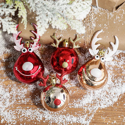 2pcs Elk Christmas Ornaments - TheWorldOfMYes