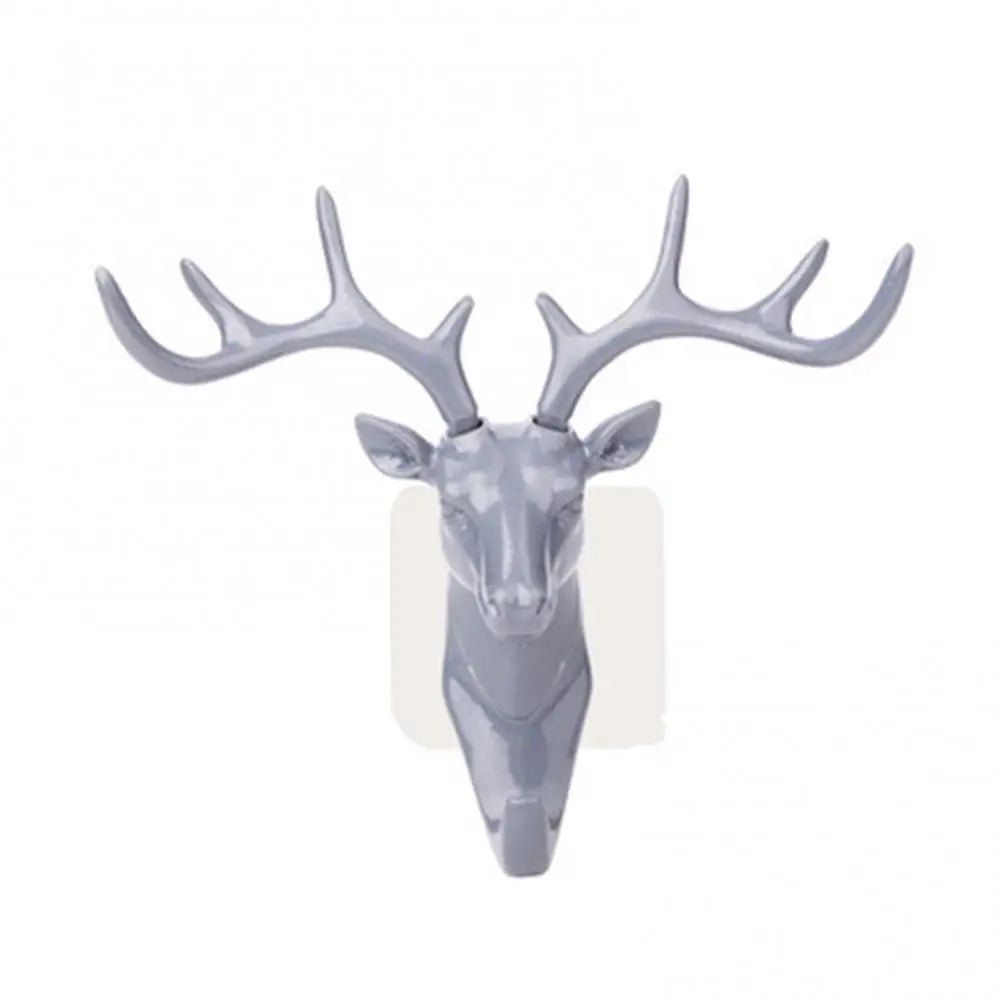 Stylish Antler Hook Deer Head Key Holder - TheWorldOfMYes