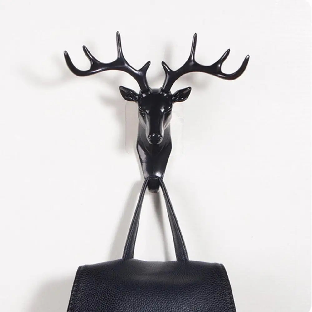 Stylish Antler Hook Deer Head Key Holder - TheWorldOfMYes