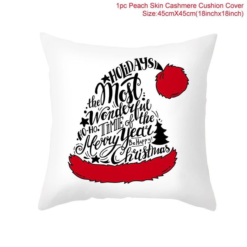 45cm Christmas Cushion Cover - TheWorldOfMYes