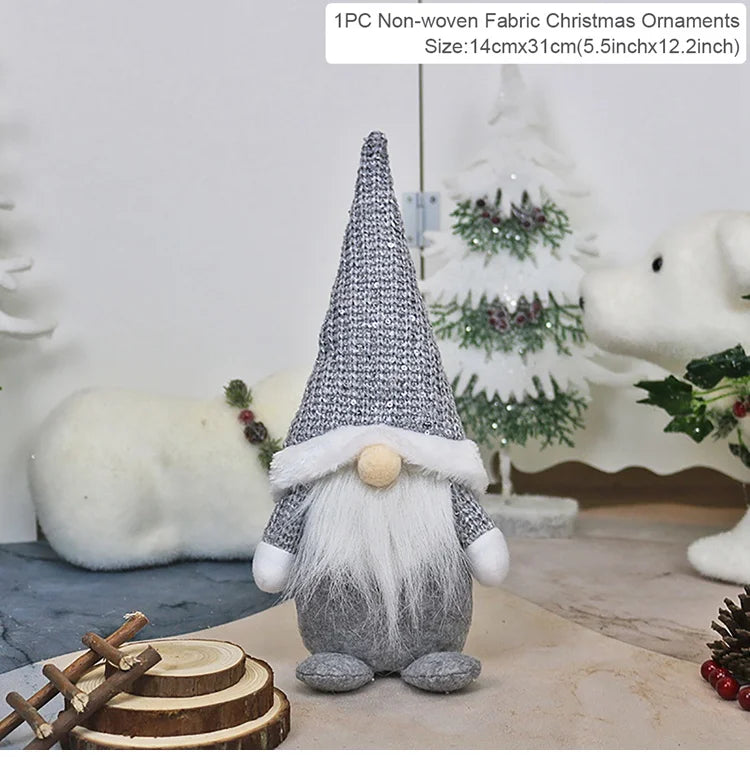 Santa Faceless Dwarf Christmas Decoration - TheWorldOfMYes