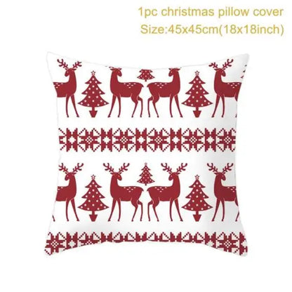 45cm Christmas Cushion Cover - TheWorldOfMYes