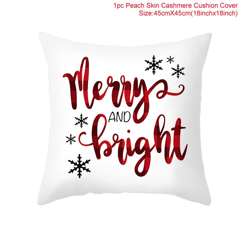 45cm Christmas Cushion Cover - TheWorldOfMYes