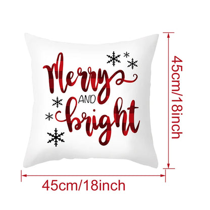 45cm Christmas Cushion Cover - TheWorldOfMYes