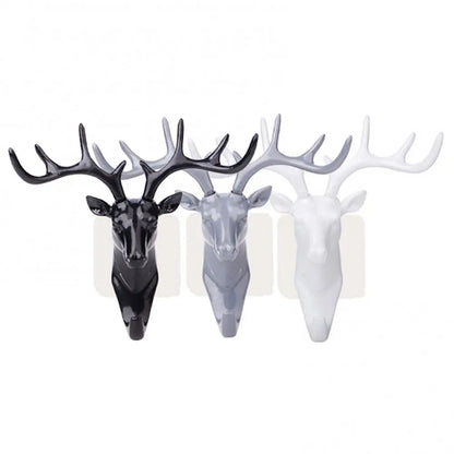 Stylish Antler Hook Deer Head Key Holder - TheWorldOfMYes