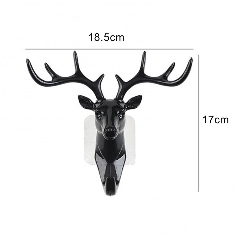 Stylish Antler Hook Deer Head Key Holder - TheWorldOfMYes