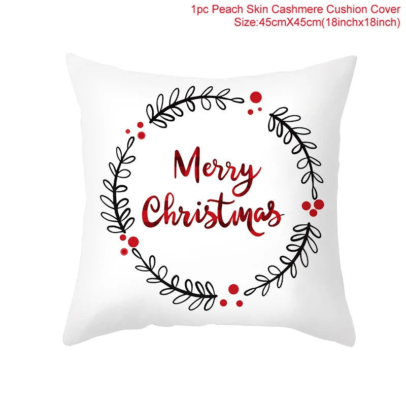 45cm Christmas Cushion Cover - TheWorldOfMYes