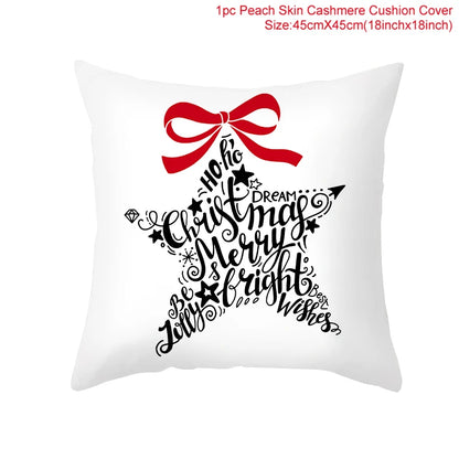 45cm Christmas Cushion Cover - TheWorldOfMYes