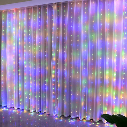 Christmas Curtain LED Lights - TheWorldOfMYes