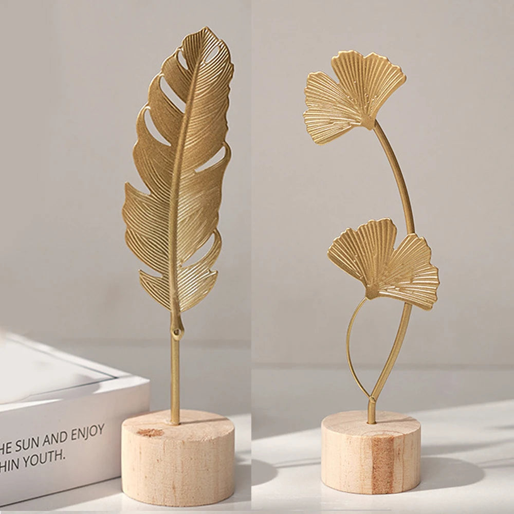 Nordic Gold Sculpture - TheWorldOfMYes