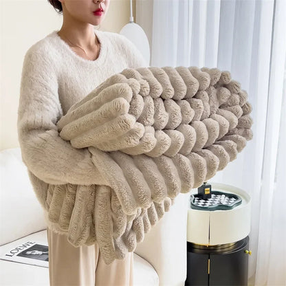 Plush Sofa Soft Blanket - TheWorldOfMYes