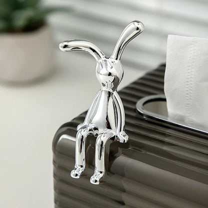 Long Eared Rabbit Decor Furnishings Ornament - TheWorldOfMYes