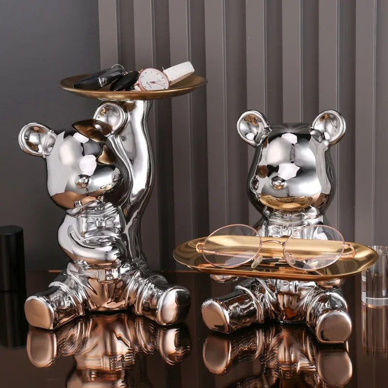 Luxury Bear Ornament Statue - TheWorldOfMYes