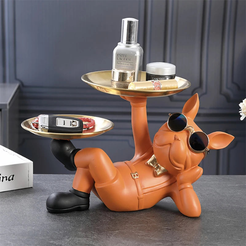 Bulldog Animal Figurine Luxury Sculpture - TheWorldOfMYes