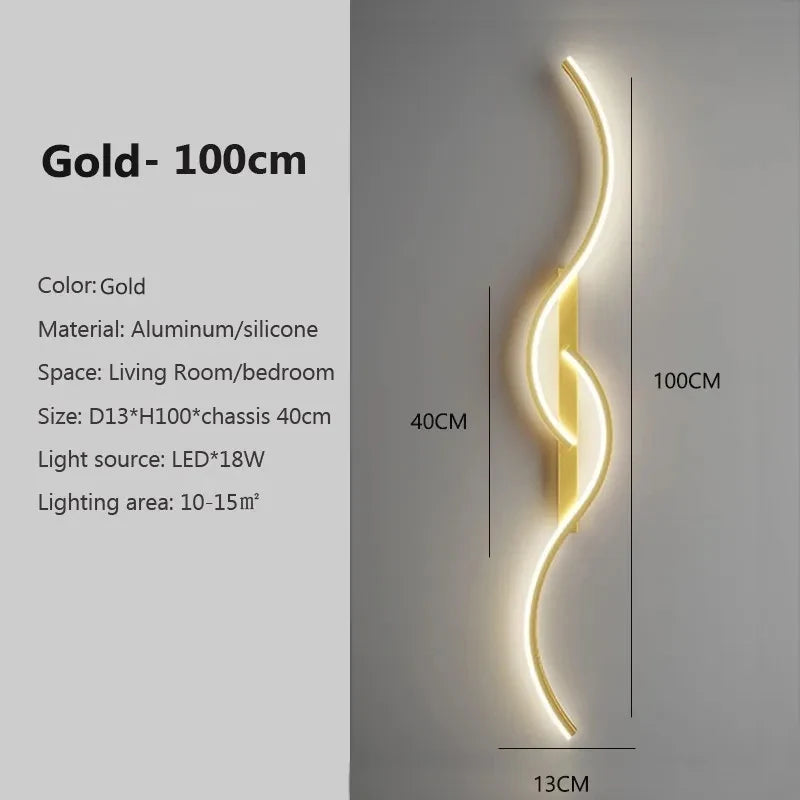 Modern LED Minimalist Wall Lamp - TheWorldOfMYes