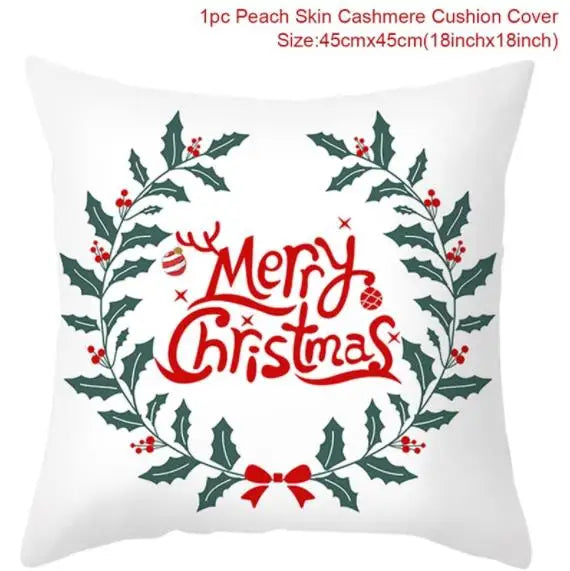 45cm Christmas Cushion Cover - TheWorldOfMYes