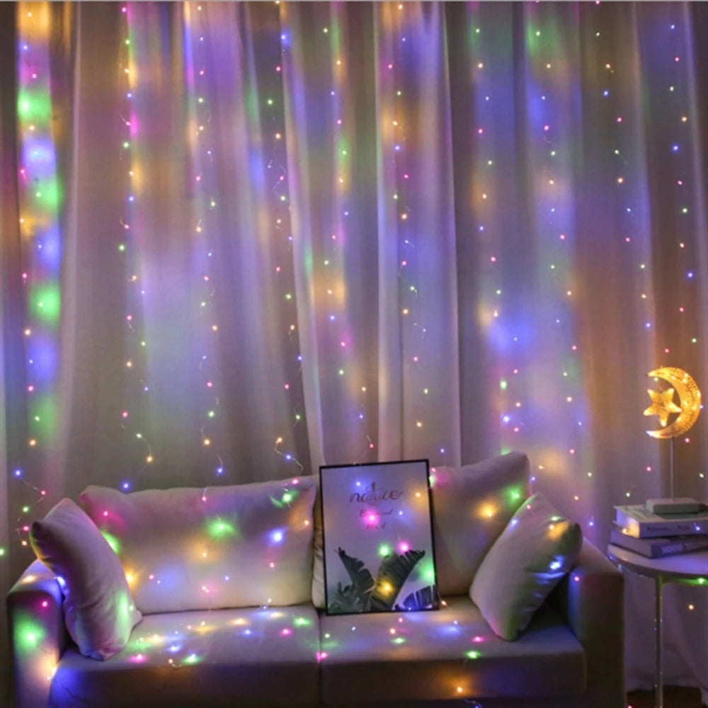 LED Curtain Lights Decoration - TheWorldOfMYes