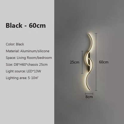 Modern LED Minimalist Wall Lamp - TheWorldOfMYes