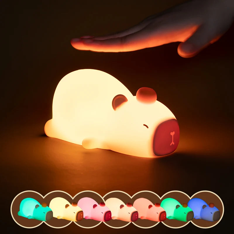 Capybara Night Light - TheWorldOfMYes