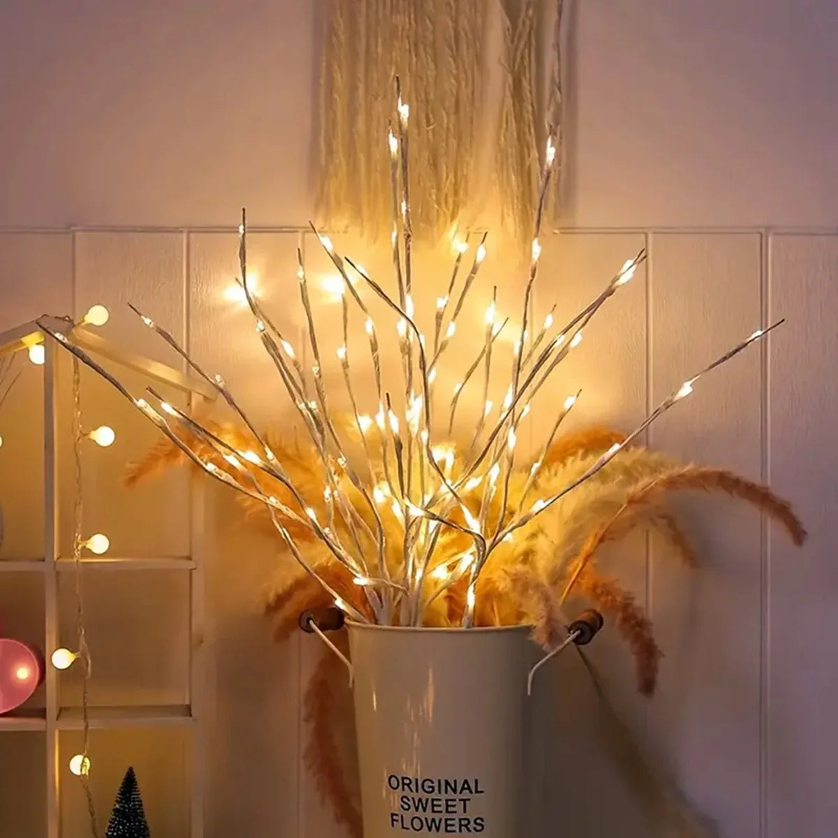 White LED Festive Lights - TheWorldOfMYes