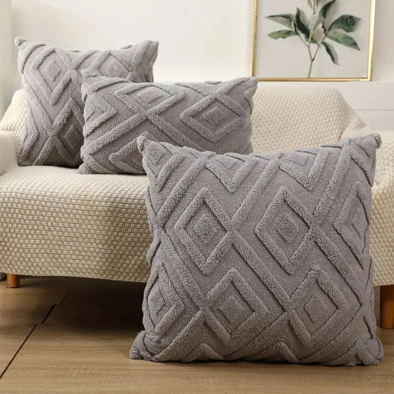 Decorative Throw Pillow Cover Soft Plush Cushion Case - TheWorldOfMYes