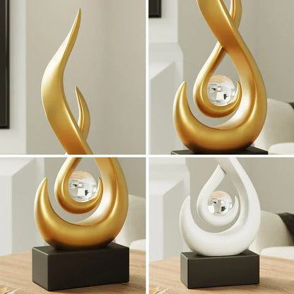 Creative Living Room Decoration Abstract Sculpture Statue - TheWorldOfMYes