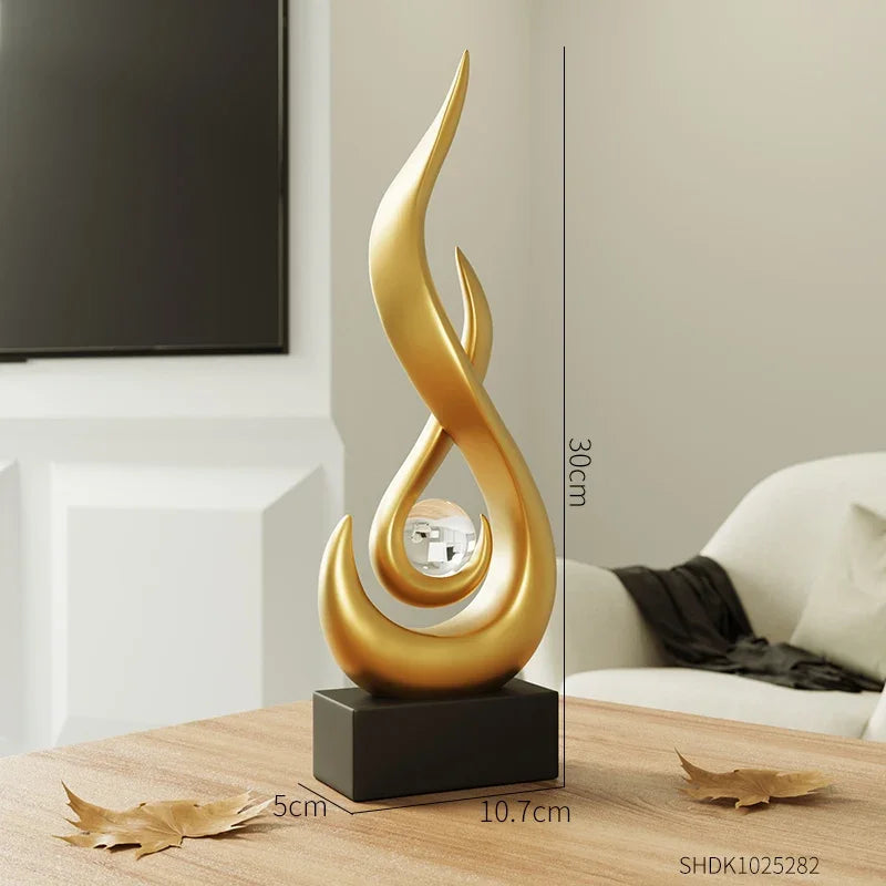 Creative Living Room Decoration Abstract Sculpture Statue - TheWorldOfMYes