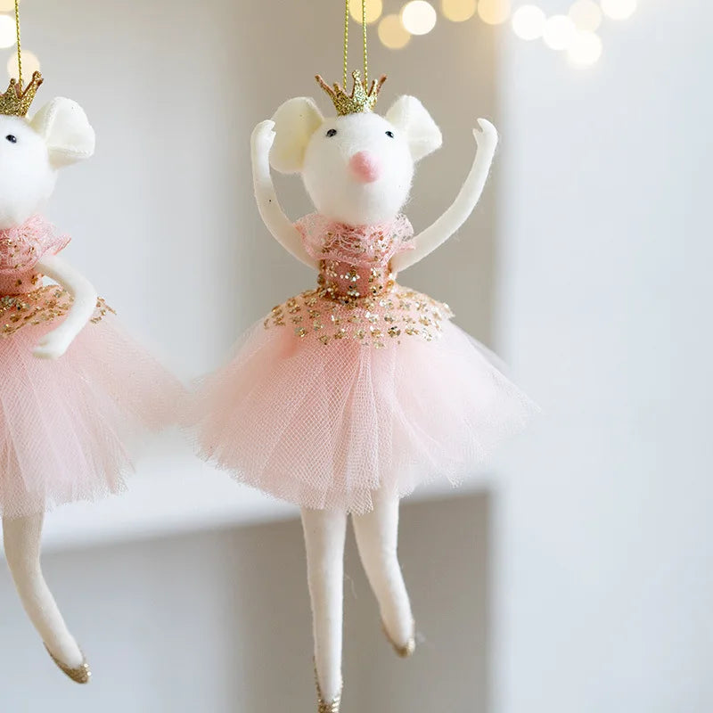 Christmas Ballet Mouse Decoration - TheWorldOfMYes