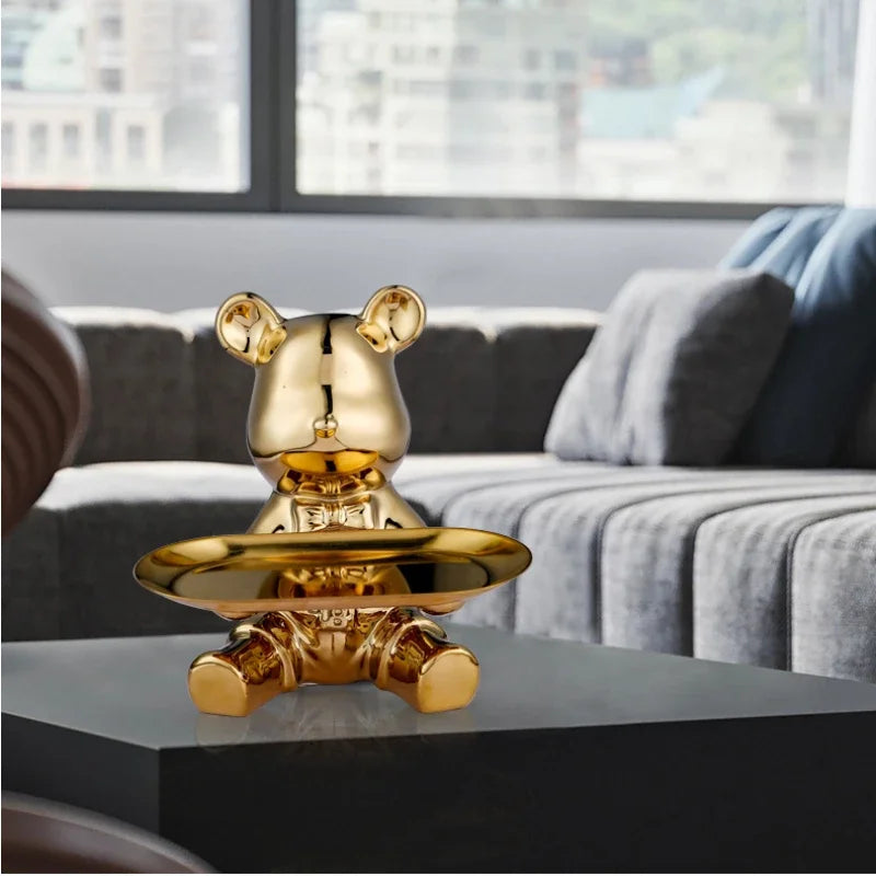 Luxury Bear Ornament Statue - TheWorldOfMYes