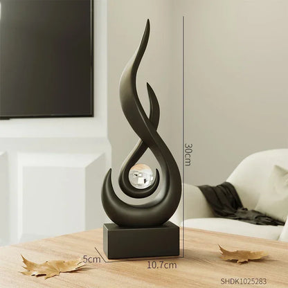 Creative Living Room Decoration Abstract Sculpture Statue - TheWorldOfMYes