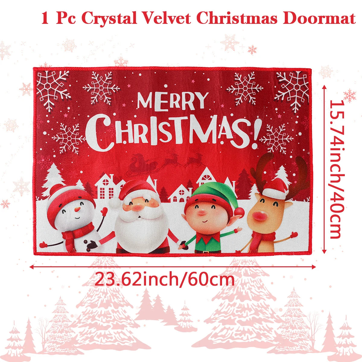 Christmas Door Mat - TheWorldOfMYes