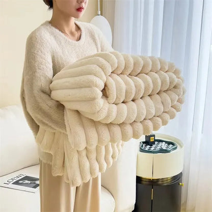 Plush Sofa Soft Blanket - TheWorldOfMYes