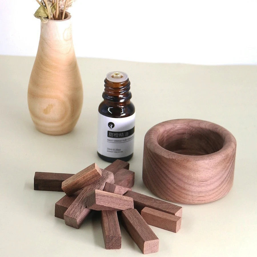 Natural Wooden Aromatherapy Oil Diffuser - TheWorldOfMYes